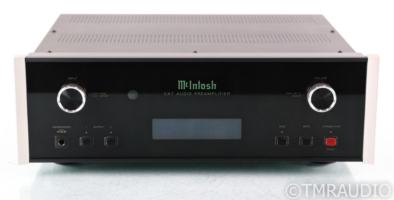 McIntosh C47 Stereo Preamplifier; Remote; MM / MC Phono; DAC; USB; C-47