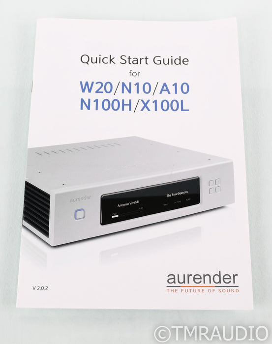 Aurender N10 Network Streamer / Server; N-10; Black; 8TB HDD