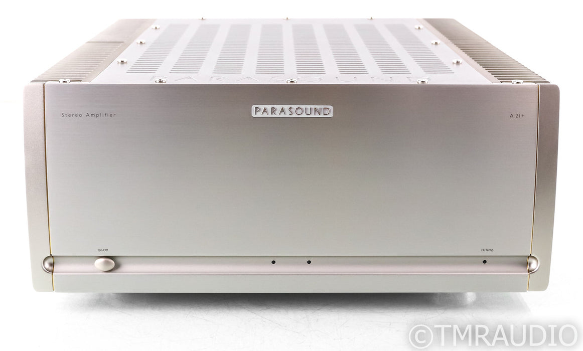 Parasound A 21+ Stereo Power Amplifier; A21+; Sliver