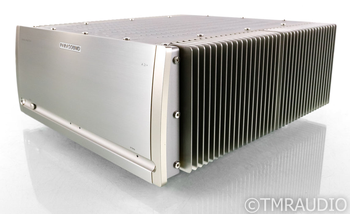 Parasound A 21+ Stereo Power Amplifier; A21+; Sliver