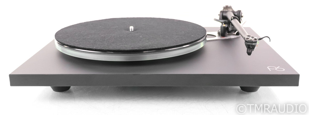 Rega Planar 6 Belt Drive Turntable; P6; Black; Rega Ania MC Cartridge
