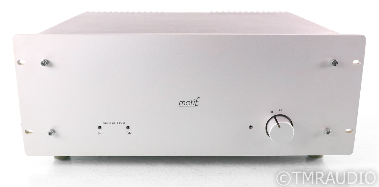 Conrad Johnson Motif MS-100 Stereo Power Amplifier; MS100