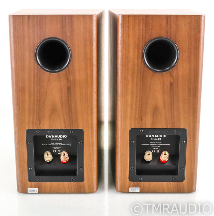 Dynaudio Evoke 20 Bookshelf Speakers; Walnut Pair