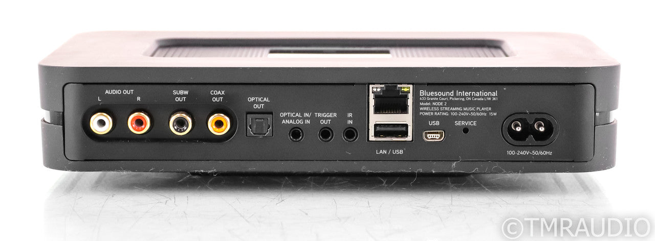 Bluesound Node 2 Wireless Network Streamer; Black