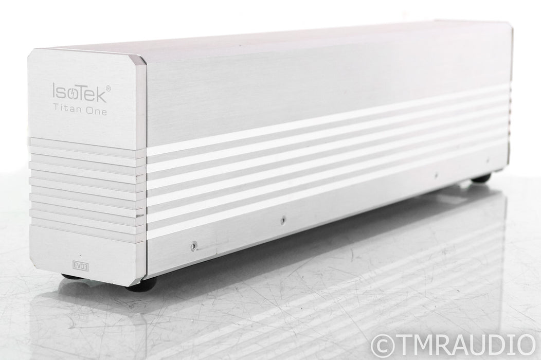 IsoTek Evo3 Titan One AC Power Line Conditioner; Silver