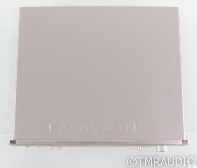 Parasound Halo P6 2.1 Channel Preamplifier; DAC; MM/MC Phono; Remote; Silver
