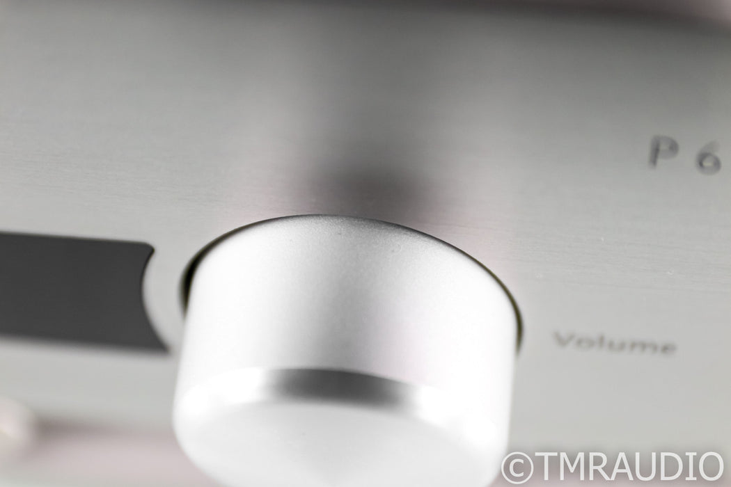Parasound Halo P6 2.1 Channel Preamplifier; DAC; MM/MC Phono; Remote; Silver
