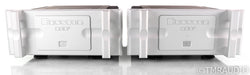 Bryston 28B3 Mono Power Amplifier; Silver Pair; 28-B3; 19" Faceplate