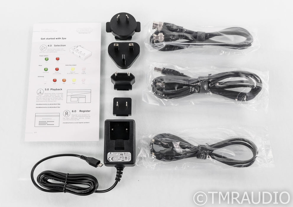 Chord Electronics 2Yu Digital Output Interface; Black (Open Box)