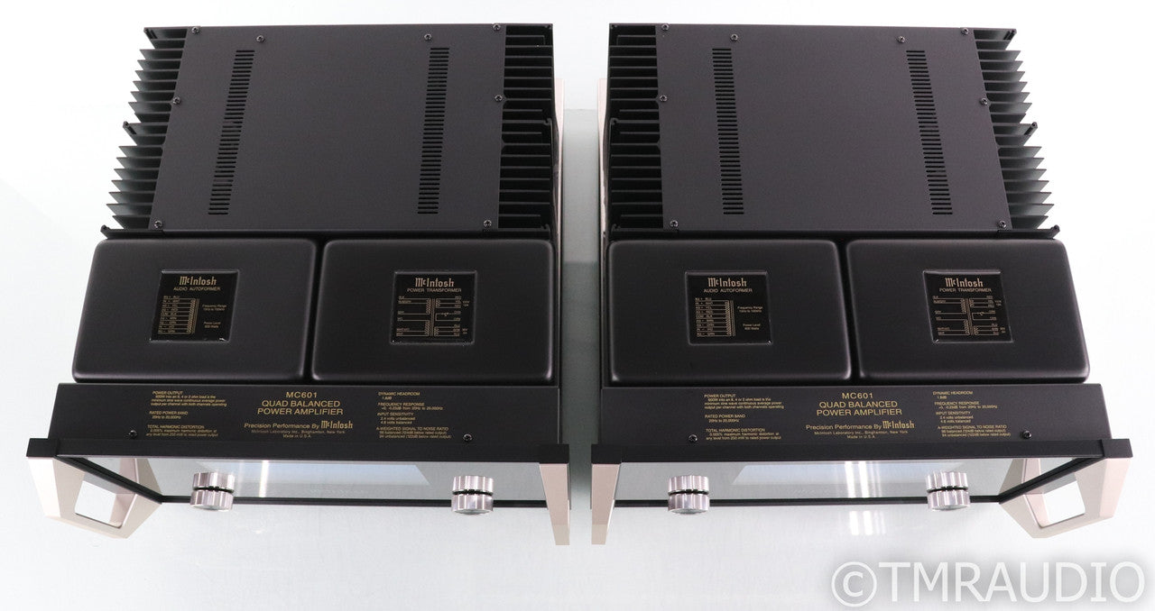 McIntosh MC601 Mono Power Amplifier; MC-601; Pair