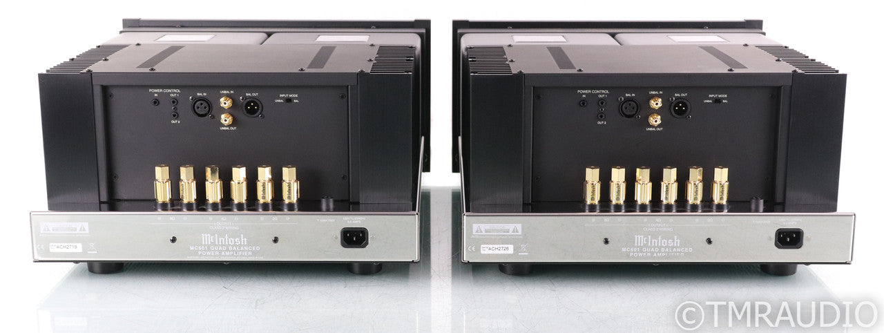 McIntosh MC601 Mono Power Amplifier; MC-601; Pair