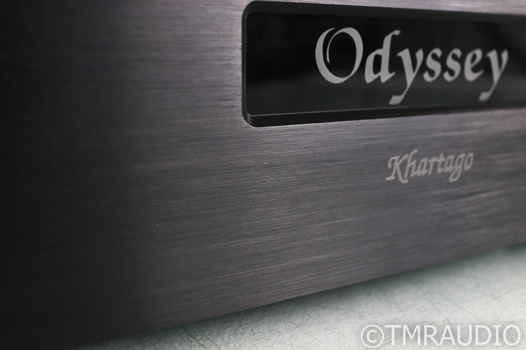 Odyssey Khartago Stereo Power Amplifier; Anodized