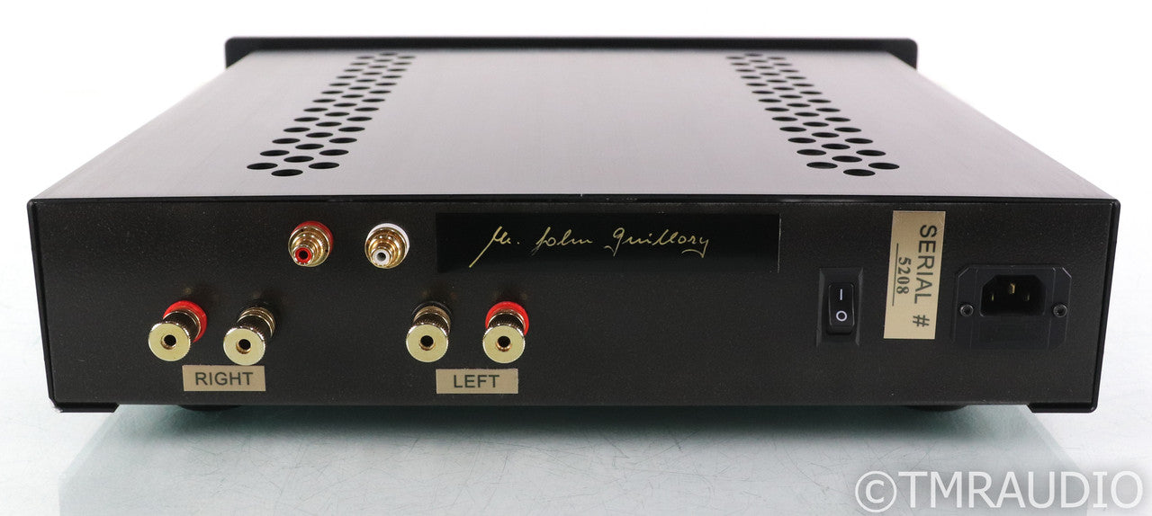 Odyssey Khartago Stereo Power Amplifier; Anodized