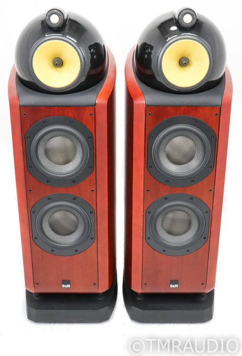 B&W 802D Floorstanding Speakers; 802 Diamond; Rosenut Pair