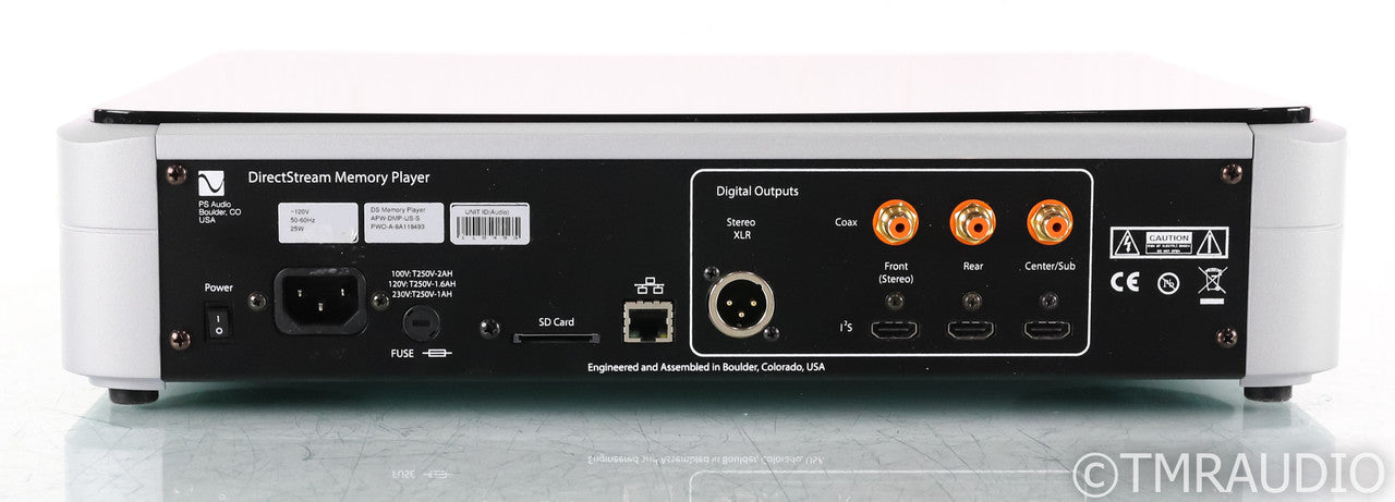 PS Audio DirectStream Memory Player SACD / CD Transport; DMP; Remote (Used)