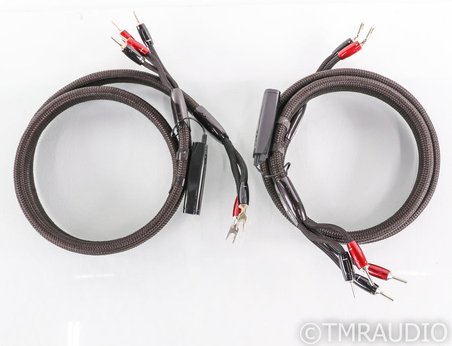 AudioQuest Oak Bi-Wire Speaker Cable; 5.5ft Pair; 72v DBS