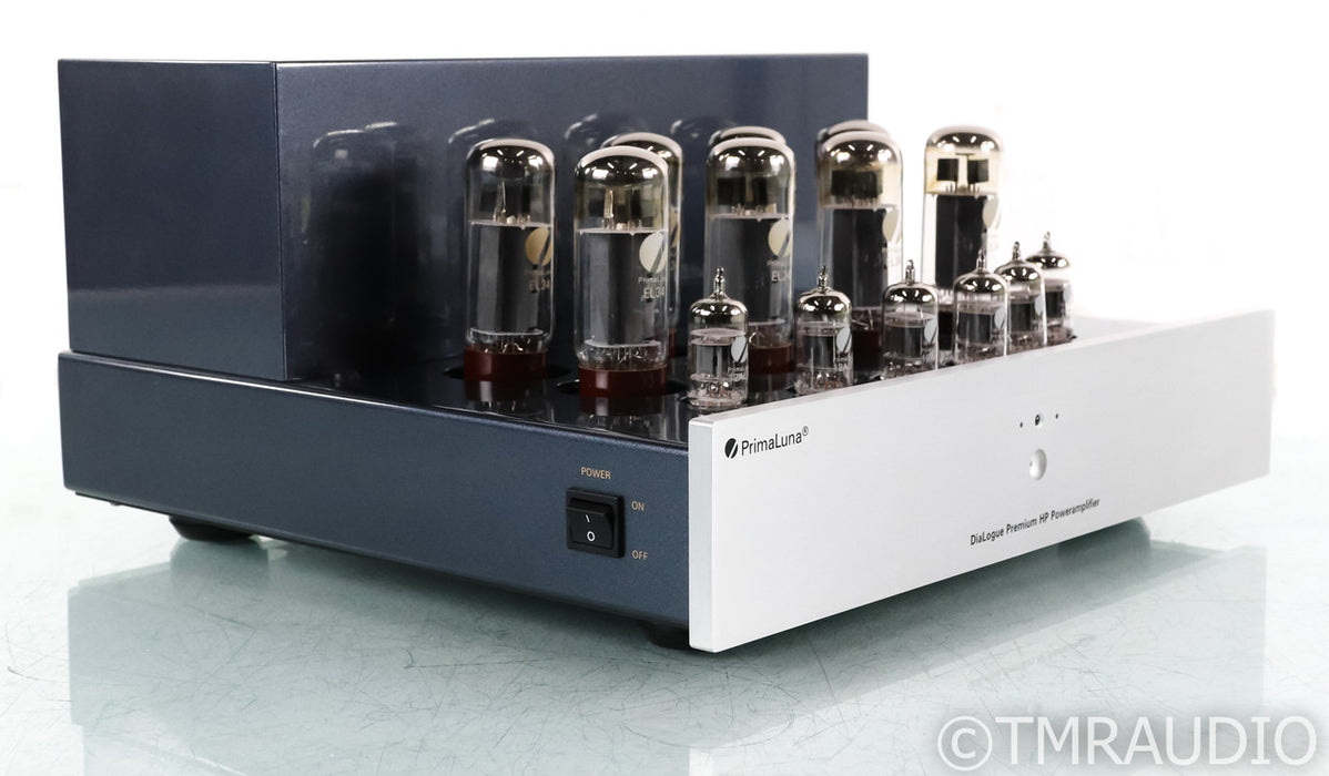 PrimaLuna DiaLogue Premium HP Stereo Tube Power Amplifier; Silver; Remote