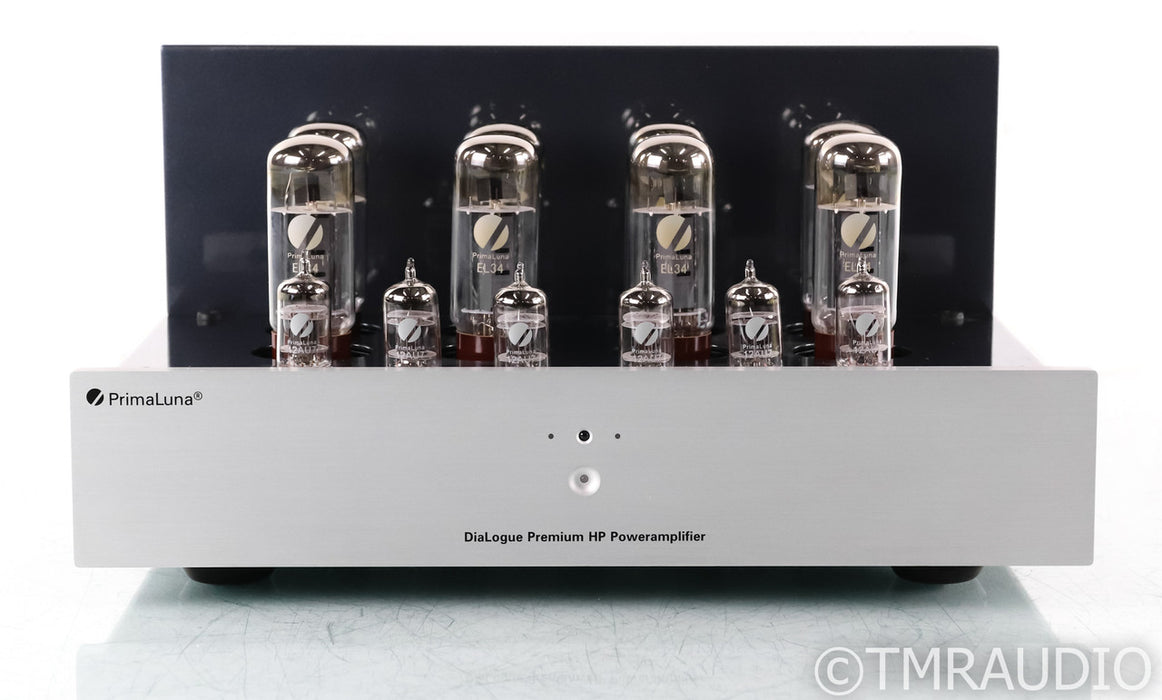 PrimaLuna DiaLogue Premium HP Stereo Tube Power Amplifier; Silver; Remote