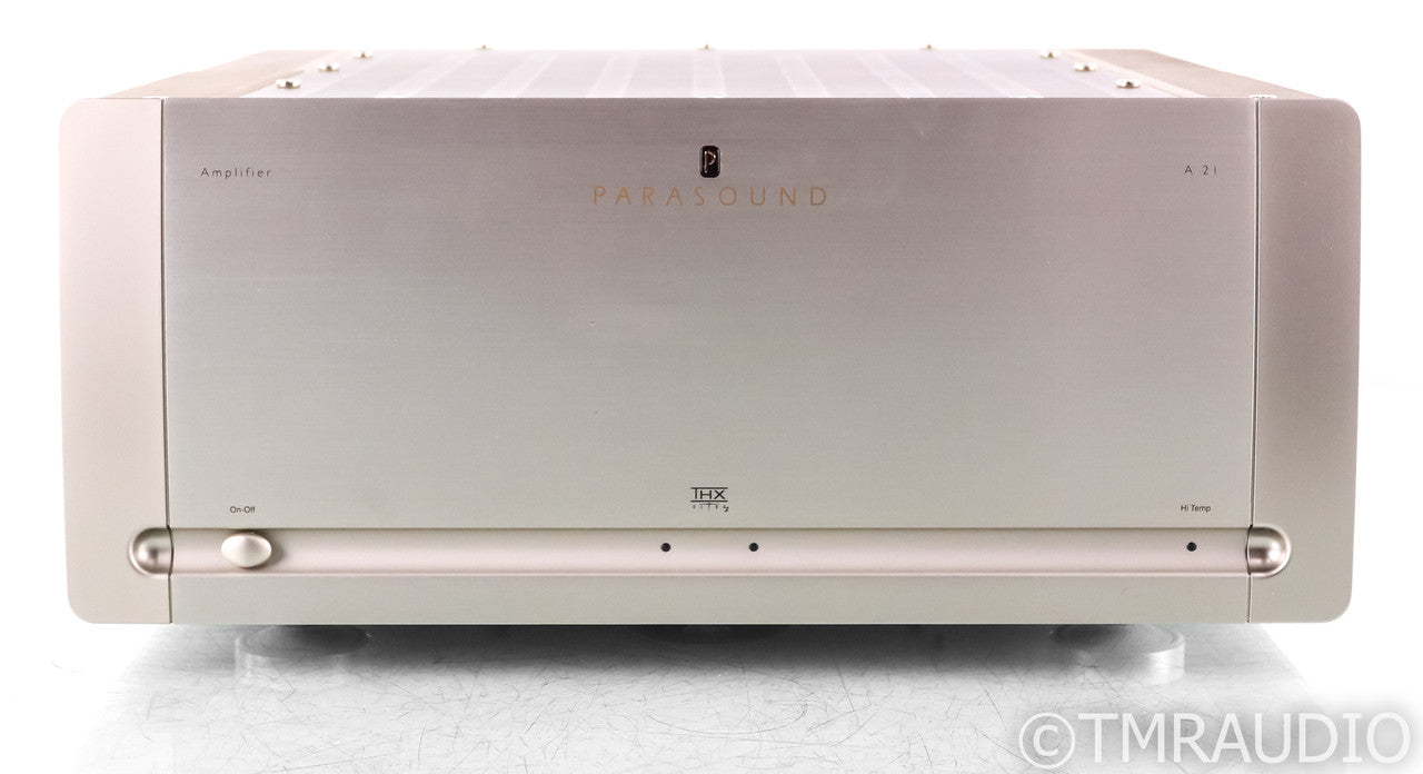 Parasound Halo A 21 Stereo Power Amplifier; A21; Silver