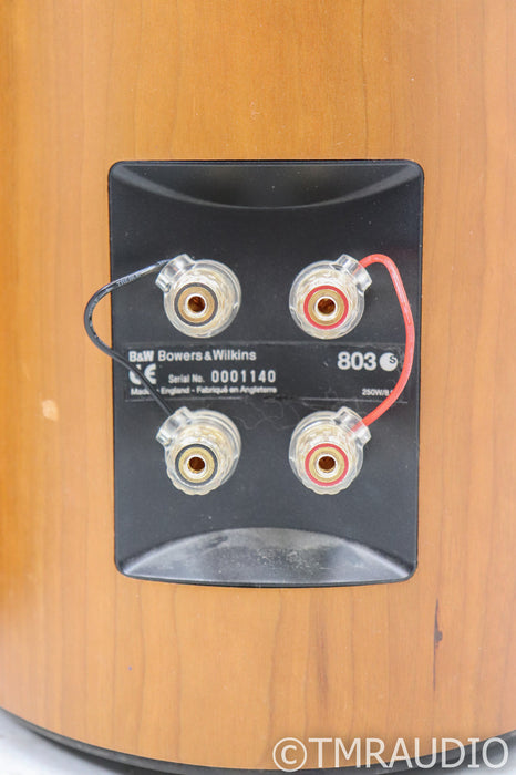 B&W 803S Floorstanding Speakers; 803-S; Cherrywood Pair