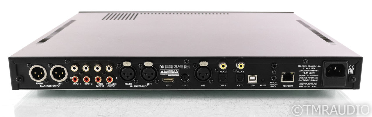 Elac Alchemy Series DDP-2 Streaming Preamplifier; DAC; DDP2; Black; Remote