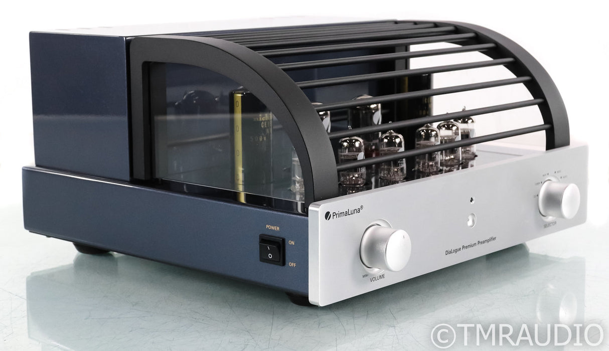 PrimaLuna DiaLogue Premium Stereo Tube Preamplifier; Remote (Open Box)