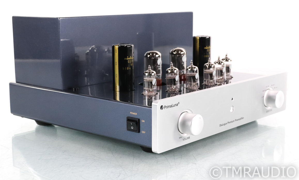 PrimaLuna DiaLogue Premium Stereo Tube Preamplifier; Remote (Open Box)