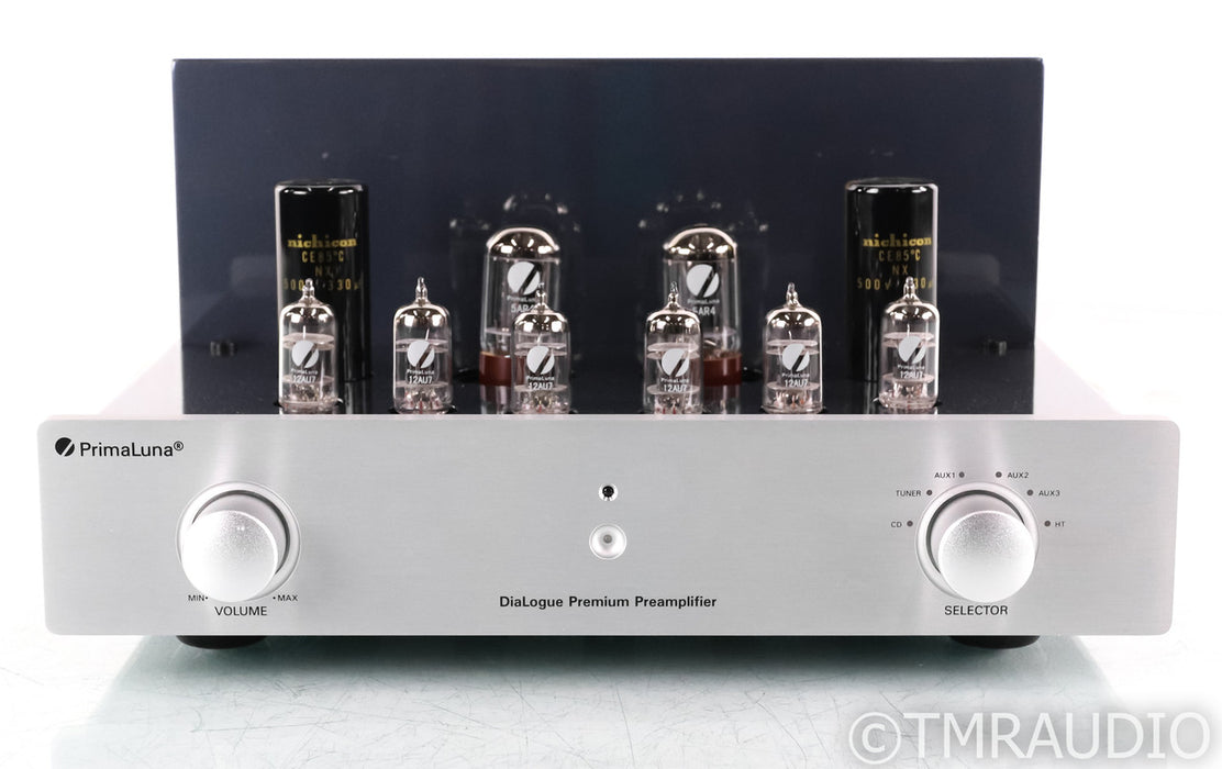 PrimaLuna DiaLogue Premium Stereo Tube Preamplifier; Remote (Open Box)