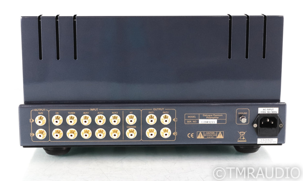 PrimaLuna DiaLogue Premium Stereo Tube Preamplifier; Remote (Open Box)