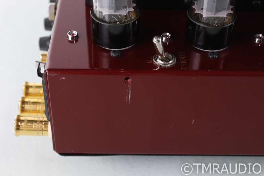Cary Audio V12R CAD-280-SA Stereo Tube Power Amplifier; V-12-R; CAD280SA; Red