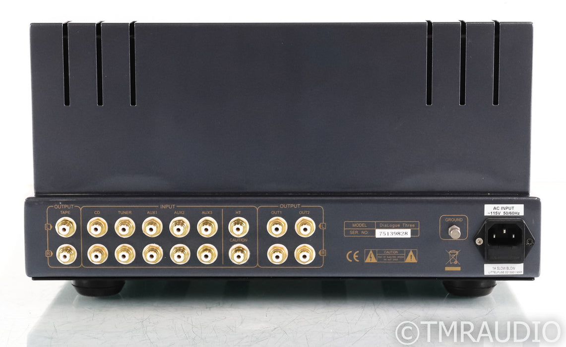 PrimaLuna DiaLogue Three Stereo Tube Preamplifier; Remote