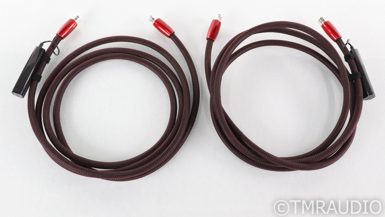 AudioQuest Fire XLR Cables; 3m Pair Balanced Interconnects