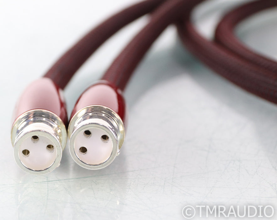 AudioQuest Fire XLR Cables; 3m Pair Balanced Interconnects