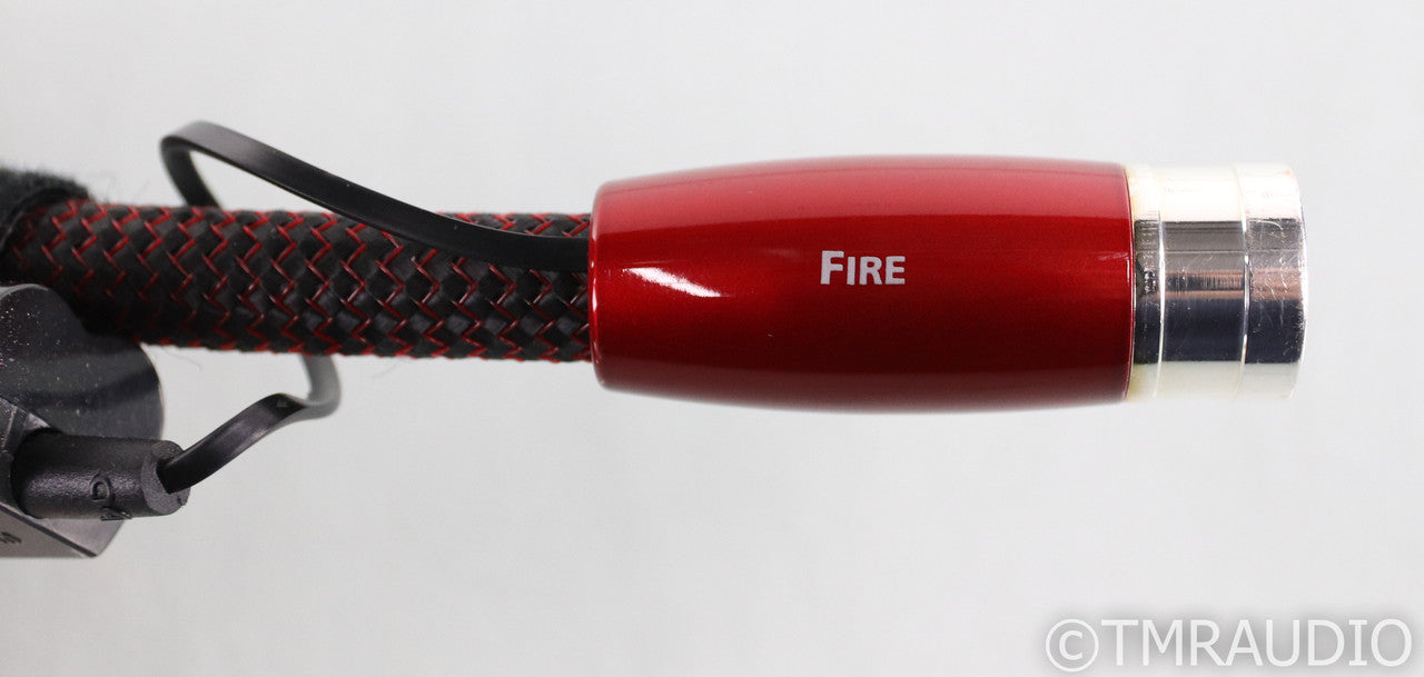 AudioQuest Fire XLR Cables; 3m Pair Balanced Interconnects