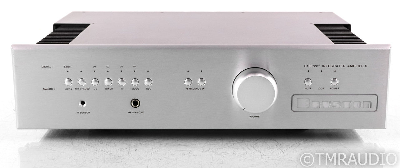 Bryston B135 SSt2 Stereo Integrated Amplifier; Silver; 17" (No Remote)