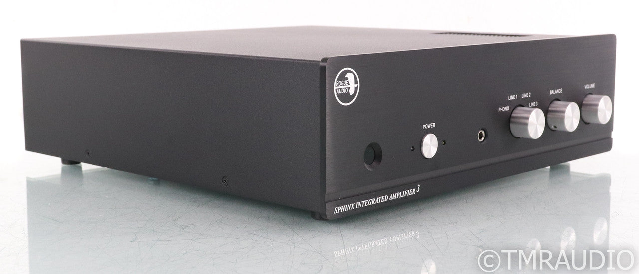 Rogue Audio Sphinx V3 Tube Hybrid Integrated Amplifier; Remote; MM / MC Phono