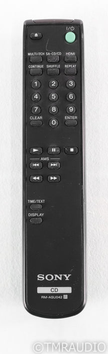 Sony SCD-XA5400ES SACD / CD Player; SCDXA5400ES; Remote