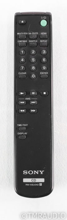 Sony SCD-XA5400ES SACD / CD Player; SCDXA5400ES; Remote