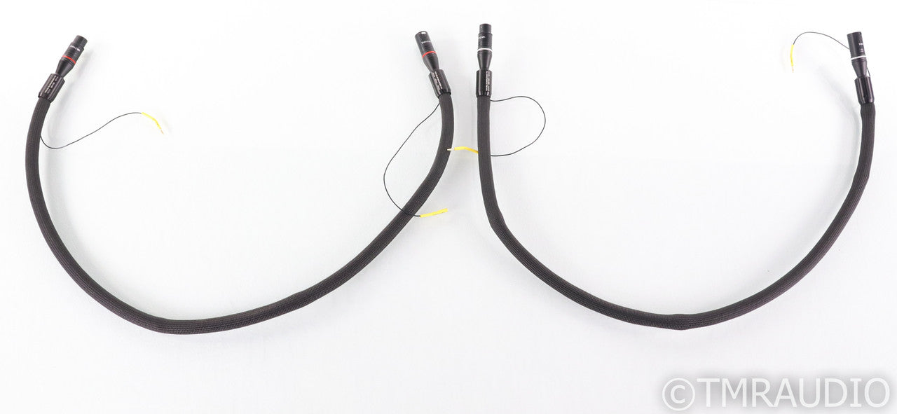 Tara Labs The Muse XLR Cables; 1m Pair Balanced Interconnects w/ Grounding Box