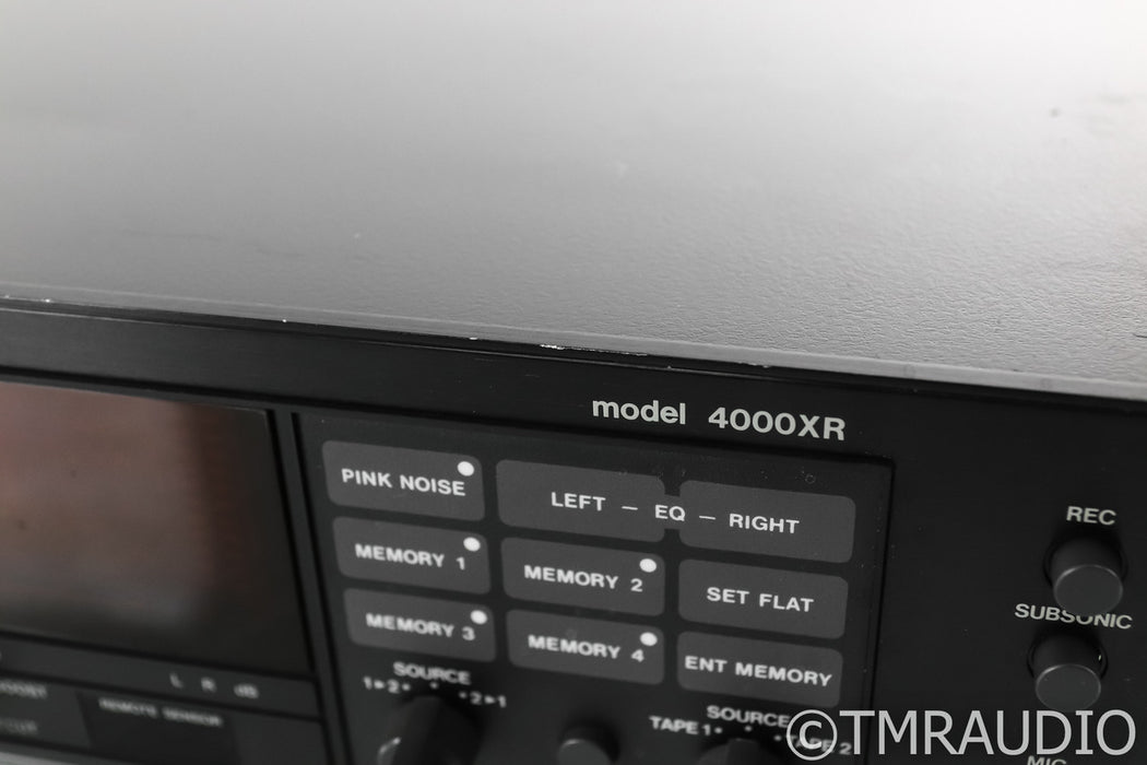 BSR 4000XR Vintage 12-Band Equalizer; Analyzer; 4000-XR; Remote