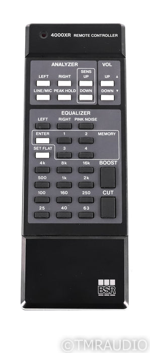 BSR 4000XR Vintage 12-Band Equalizer; Analyzer; 4000-XR; Remote
