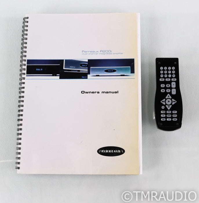 Perreaux R200i Stereo Integrated Amplifier; R-200i; Remote