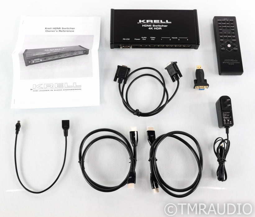 Krell Evolution 707 8.4 channel Home Theater Processor; Remote; HDMI