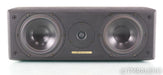 Sonus Faber Solo Center Channel Speaker; Black Leather