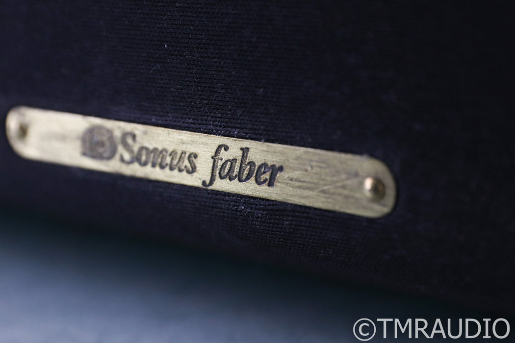 Sonus Faber Solo Center Channel Speaker; Black Leather