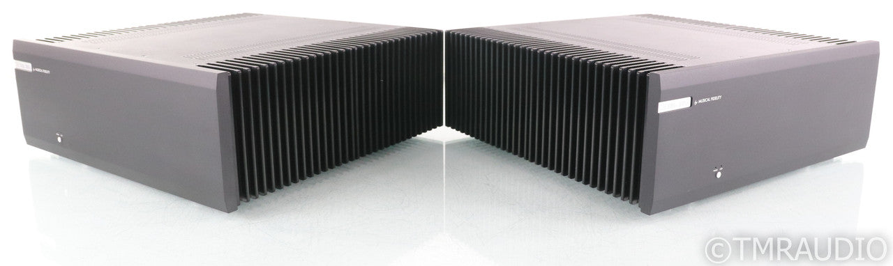 Musical Fidelity M8s-700M Mono Power Amplifier; Black Pair; M8S700M (Open Box)