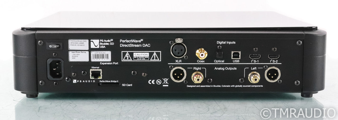 PS Audio PerfectWave DirectStream DAC; D/A Converter; DSD; Bridge II; Remote