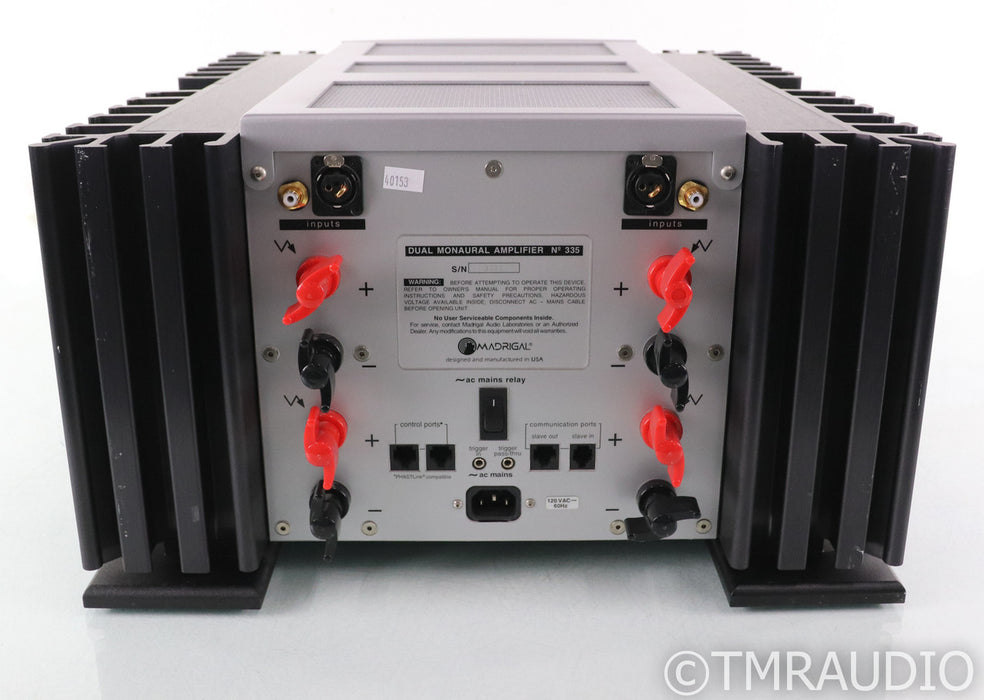 Mark Levinson No. 335 Stereo Power Amplifier; No335