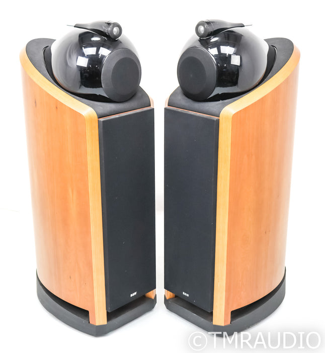 B&W Nautilus 802 Floorstanding Speakers; Cherry Pair