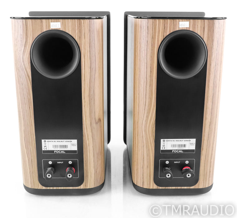 Focal Kanta No.1 Bookshelf Speakers; N1; Dark Gray Walnut Pair